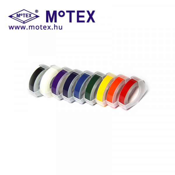 MoTEX utántöltő szalag E sorozatú feliratozó géphez 12 mm